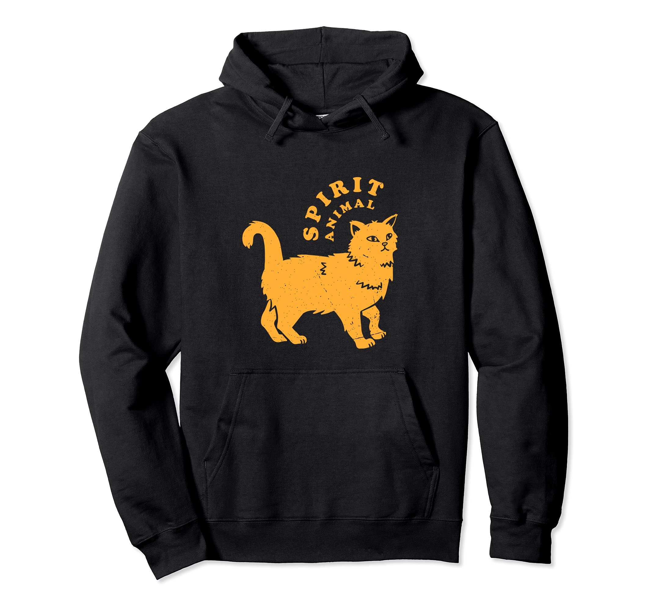 Cat - Spirit Animal / Cool, Cute & Funny Cat Lover Quote Pullover Hoodie