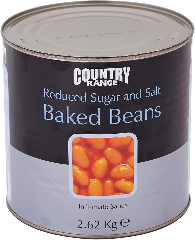 Country Range Reduced Salt & Sugar Baked Beans - 6x2.62kg