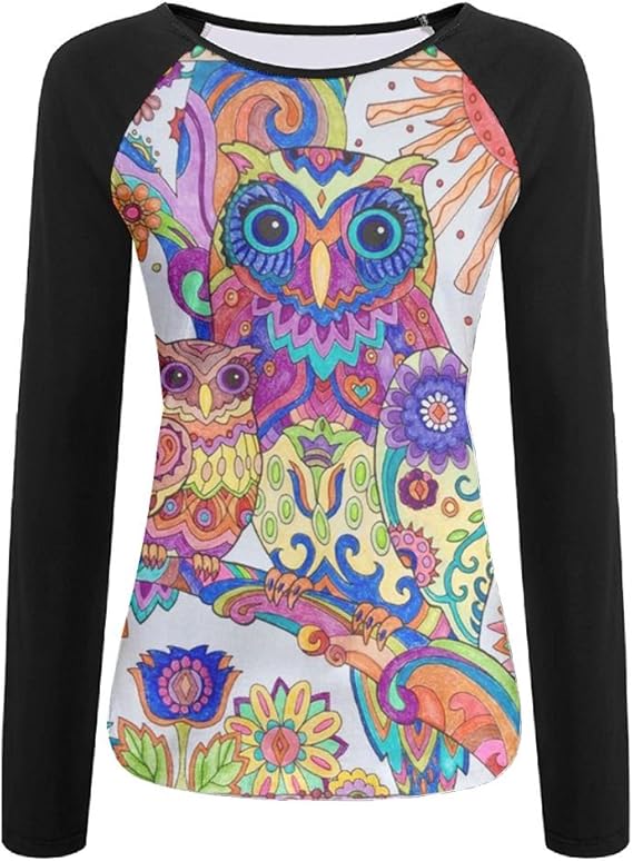 owl printed shirt