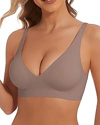 Deep V Bra Low Cut Sexy Push Up Bralettes for Women