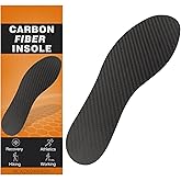 Carbon Fiber Insole, Rigid Insert for Foot Arthritis,Mortons Toe,Turf Toe,Hallux Limitus, Hallux Rigidus,1 Piece 30.5cm(Fit Women's Size 15,Men's 14)