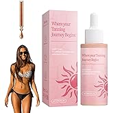 Sunless Tanning Drops,Drinkable Sunless Tanning Drops,Oral Self Tanner for Face & Body,Natural Ingredients For All Skin Types