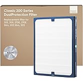BLUEAIR Classic 200 Series Genuine DualProtection Filter; fits Classic