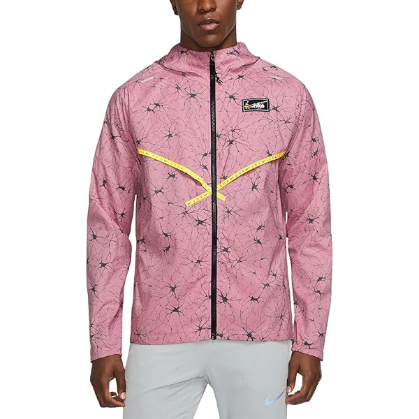 Amazon.com: Nike Men's Run a.I.R. Nathan Bell Running Jacket
