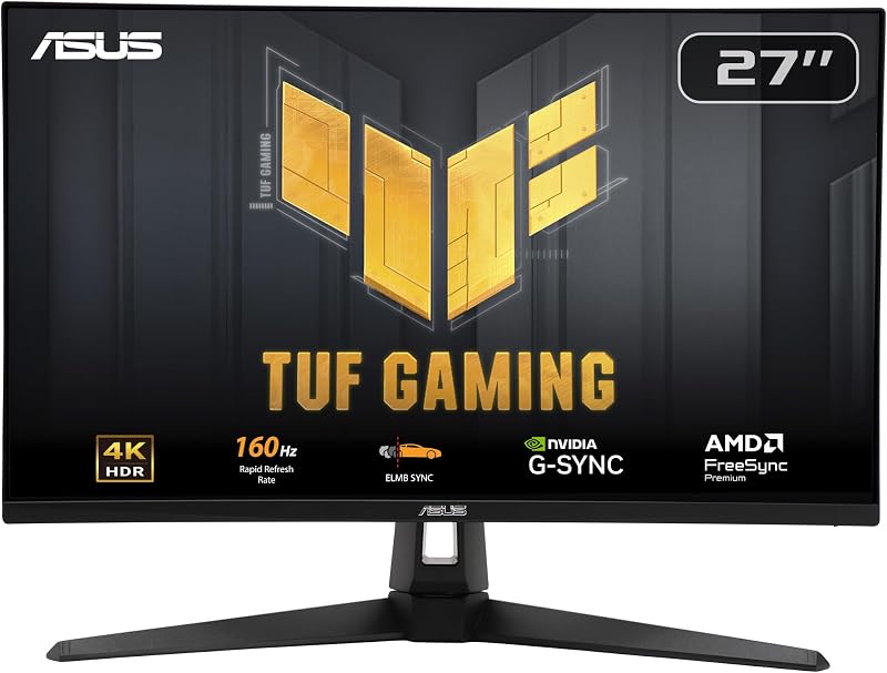 ASUS TUF Gaming VG27UQ1A 27 inch 4K 160Hz FreeSync HDR Monitor