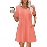 MixShe Summer Dresses for Women Casual Spring Midi Dress S-XXXL