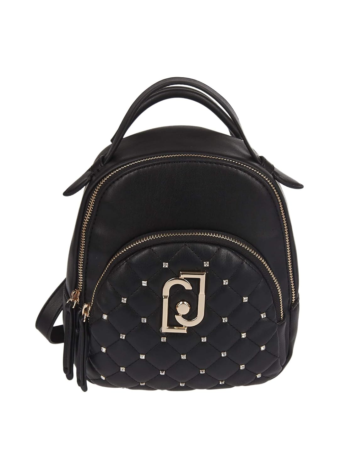 Sarabanda PE2022 -Borsa zainetto e tracolla in ecopelle elegante forma  cuore con strass bambina e ragazza - Sarabanda primavera estate 2022 -  04820 - Attimi Baby Boutique
