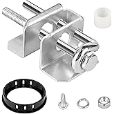 Lock Retainer Kit 10318-705 Fits for Jobox Lock, Padlock Fastener 8 Piece | Lock Kit Replace for Jobox Storage Cabinet, with Lock Retainer, Security Bar, Bolt with Washer &amp; Nut, Screw, Bushing, Spacer