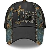 Jesuspirit - Christian Gifts for Men - Man Armor of God Classic Cap - Gift for Dad On Fathers Day, Man of God Classic Cap