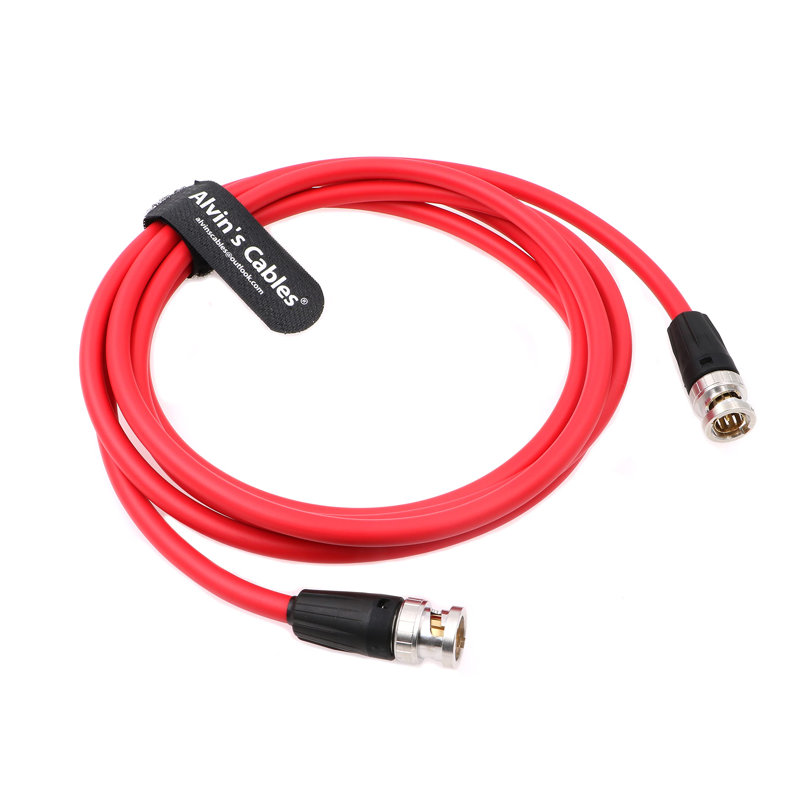 BNC-Neutrik-Coaxial-Camera-Cable-Camera Alvin's Cables BNC Male to Male 12G HD SDI Video Coaxial Original Cable for 4K Video Camera 1M
