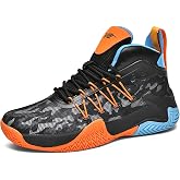 Unisex Basketball Shoes for Women Men Breathable Mesh Non Slip Rubber Sole Lightweight Athletic Sneakers for Indoor Outdoor Court Walking Training