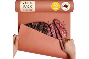 Katbite Butcher Paper Roll-17.2in x 36ft-Unbleached, Unwaxed, Uncoated Butcher Paper for Sublimation Without Dispenser Box