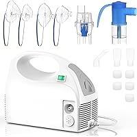 Portable Nebulizer for Adults and Kids, Jet Nebulizer Set with All Accessories You Need, Compact Design for Home and Travel U