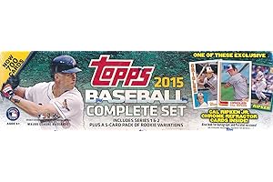 GENERIC 2015 Topps Baseball 706 Cards Factory Sealed Factory Set with (2) KRIS BRYANT Rookies & EXCLUSIVE CAL RIPKEN JR CHROME REFRACTOR! Includes all Cards from Series 1 & 2!