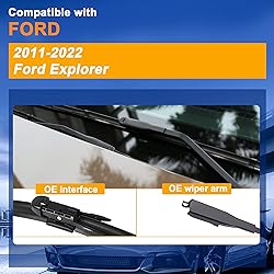 RAINTOK Windshield Wiper Blade Set Replacement for