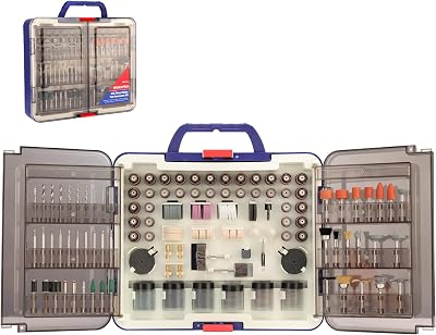 WORKPRO Rotary Tool Accessories Kit 476 Piece 1/8" Shank Dremel Compatible