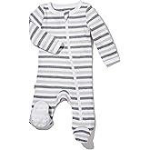 Nanit Sleep Wear Pajamas - NB, Bold Stripe