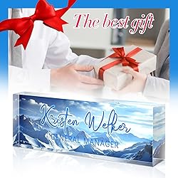 Custom Office Name Plate for Desk - Desk Name Plate