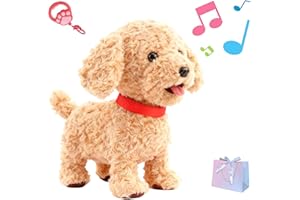 Froplay Dog, Interactive Robot Dog with Barking, Official Robot Dogs with Tail-Wagging, Smart Touch Response, Voice Mimic, Si