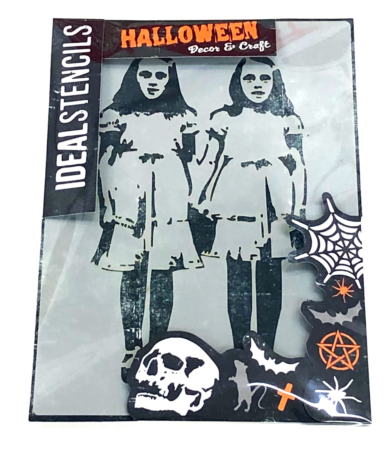 Shining Twins Stencil, Horror,Halloween, Home Decor Art Craft Stencil, A4 Size