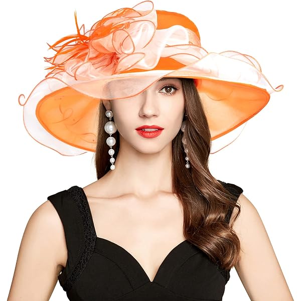 Kentucky Organza Derby Top Hats for Women Sun Visor Cap Veil  display picture 1