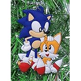 Sonic and Miles Tails Ornament (Unique Shatterproof Design)