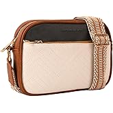 Girinme Crossbody Bags for Women – Vegan Leather Purses with Wide Strap, Trendy Small Shoulder Handbag for Everyday Travel