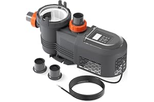 Varpoolfaye Variable Speed Pool Pump, 3 HP In/Above Ground Pool Pump, 220V-240V, High Flow 11359GPH Energy-Efficient Self Priming Swimming Pool Pumps with Filter Basket