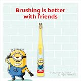 Colgate Minions Kids Battery Powered Toothbrush Age 3+ Extra Soft Bristles view 3