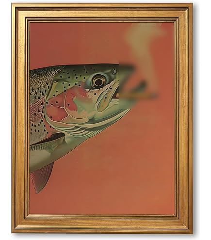 trout smoking a cigarette Amazon.com: NaZaUK Fish Vintage Trout Smoking a Cigarette Poster Hanger  Frame Fish Wall Art Funny Whimsical Wall Art Prints Cabin Decor for Bedroom  Room Outdoor Sports Fisherman Gift for Dad, 12x16in: Posters