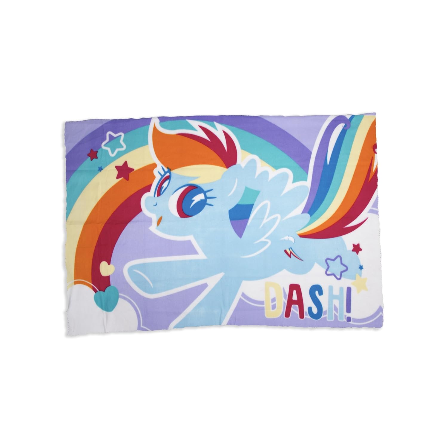 My Little Pony Fleece Blanket Throw Crush Pink & Purple Design Super