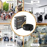 GTSE Floor Cable Cover Protector 2m Black - Prevent Trips, Durable PVC view 6