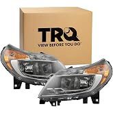 TRQ Headlight Set Halogen 2 Piece | For 14-22 Ram ProMaster 1500 2500 3500