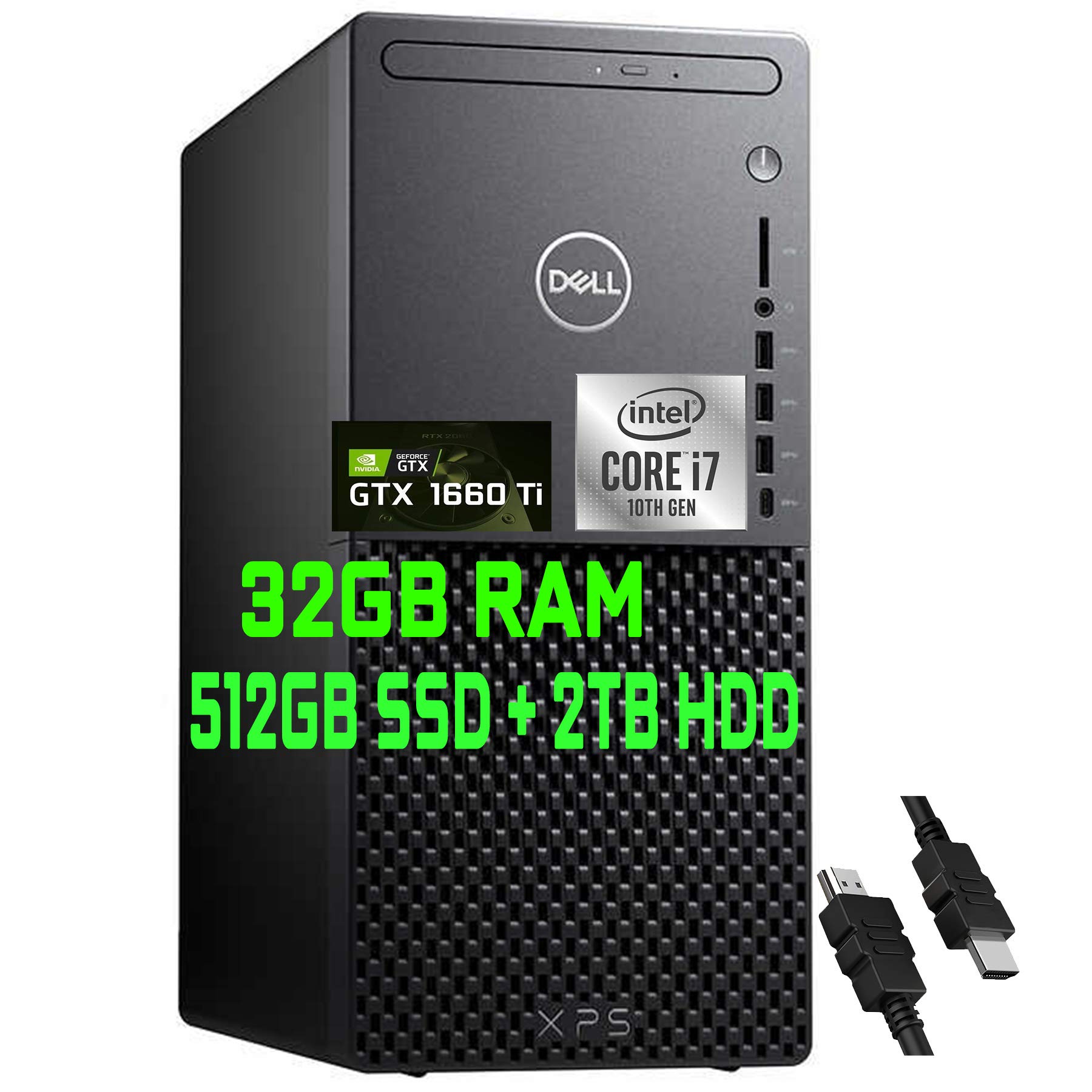 Dell Flagship 2021 Xps 8940 Gaming Tower Desktop Computer 10th