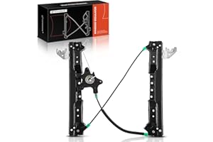 A-Premium Electric Power Window Regulator Without Motor Compatible with Dodge Grand Caravan Chrysler Town & Country Ram C/V R