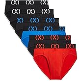 2(X) IST Men's (X) Sport 6-pack No Show Brief