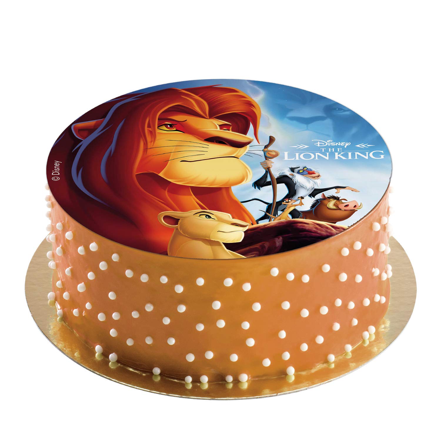 Dekora 236039 Lion King Edible Sugar Wafer Cake Topper 20cm
