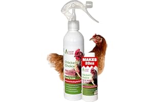 COOP CARE Chicken's Choice Wound Care for Chickens & Birds. Advanced Wound Care Spray for Poultry. Works for Bumblefoot, Vent Prolapse, Pecking Sore, Burns & Skin Irritations. Makes 32 oz Spray.