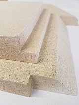 Stovax Brunel 3CB Back Vermiculite Fire Brick Beige view 3
