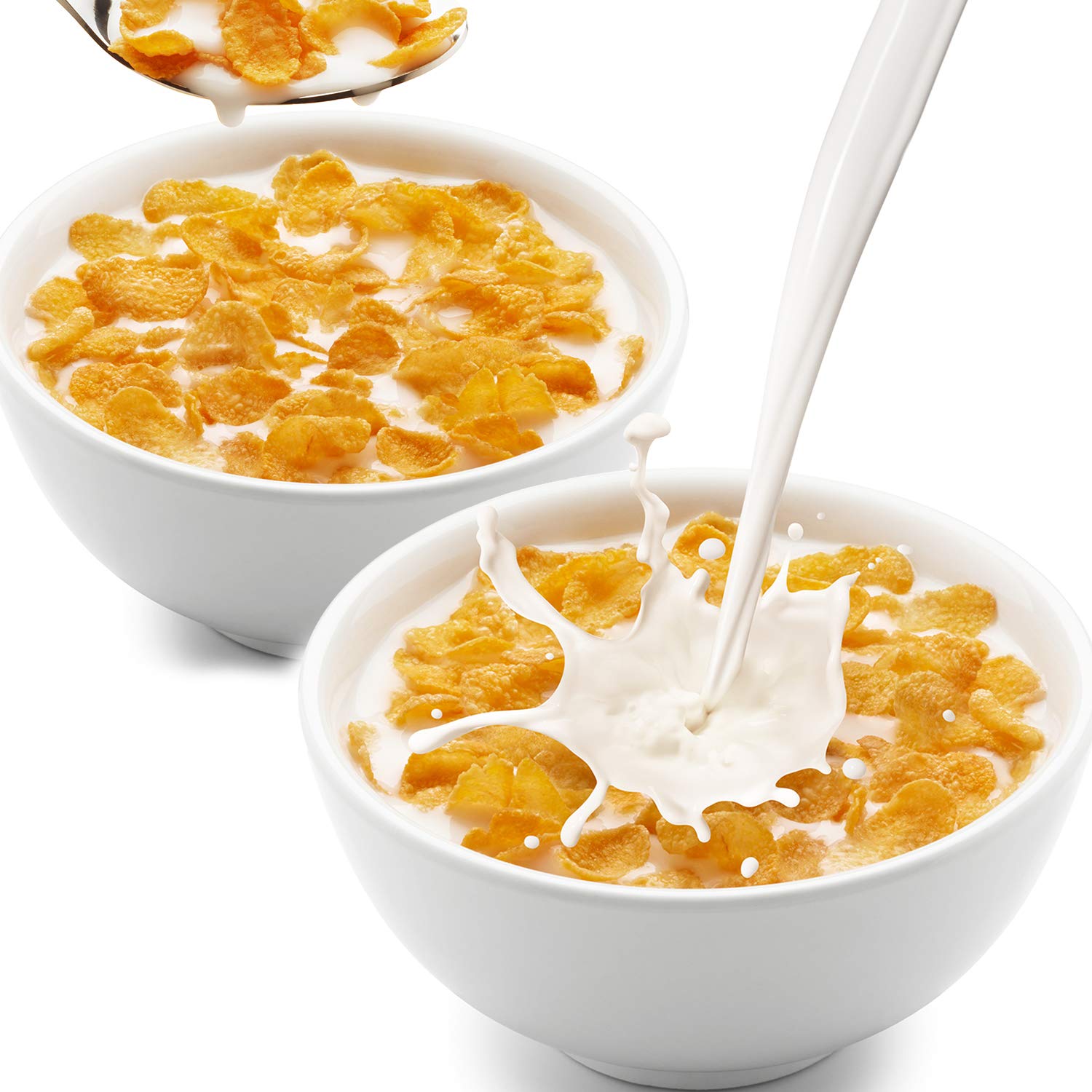 Alt-GT 6 Packs 12 Ounce Porcelain Small Cereal Bowl Set for Ice Cream,Salad,Fruits,Small Side Dishes,Cereal,Dessert,Snack,Sauce Dip,Ceramic Bowl with Microwave and Dishwash Safe,White