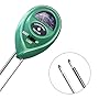 Soil pH Meter, Amado 3 in 1Plant Flowers pH Meter Soil pH Soil Meter for Gardening, Farming, Indoor/Outdoor Use
