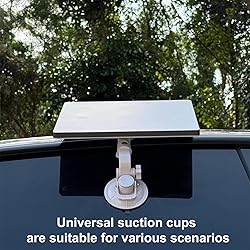 Starlink Mini Mount,360° Adjustable Suction Cup