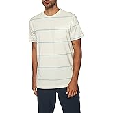 O'NEILL Men's Striped T-Shirt - Comfortable Graphic Tees for Men - Screen Printed Short Sleeve Shirt with Front Pocket