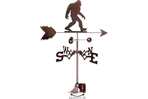SWEN Products Bigfoot Sasquatch Weathervane (Adjustable Mount Included)