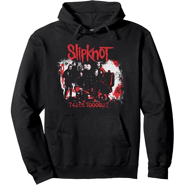 Amazon.com: Official Slipknot Self Titled Pullover Hoodie