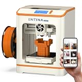 Entina Mini 3D Printer Tina2C for Kids and Beginners, Fully Assembled Start in 8 Mins, APP & WiFi Control, 1500+ Huge Library, 20+ Create DIY Module, Auto Leveling and High Precision for Home & STEM