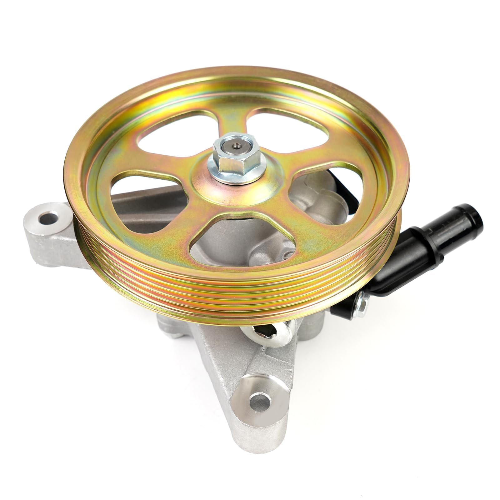 Photo 1 of Edicapo Power Steering Pump with Pulley Compatible with Acura MDX 3.5L 3.7L & Honda Pilot 3.5L 2005-2008 & Odyssey 3.5L 2005-2010