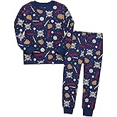 VAENAIT BABY Toddler Kids Pajamas Viscose from Bamboo Sleepwear Floral Animal Sports Print PJs for Boys Girls, 6M–12Y