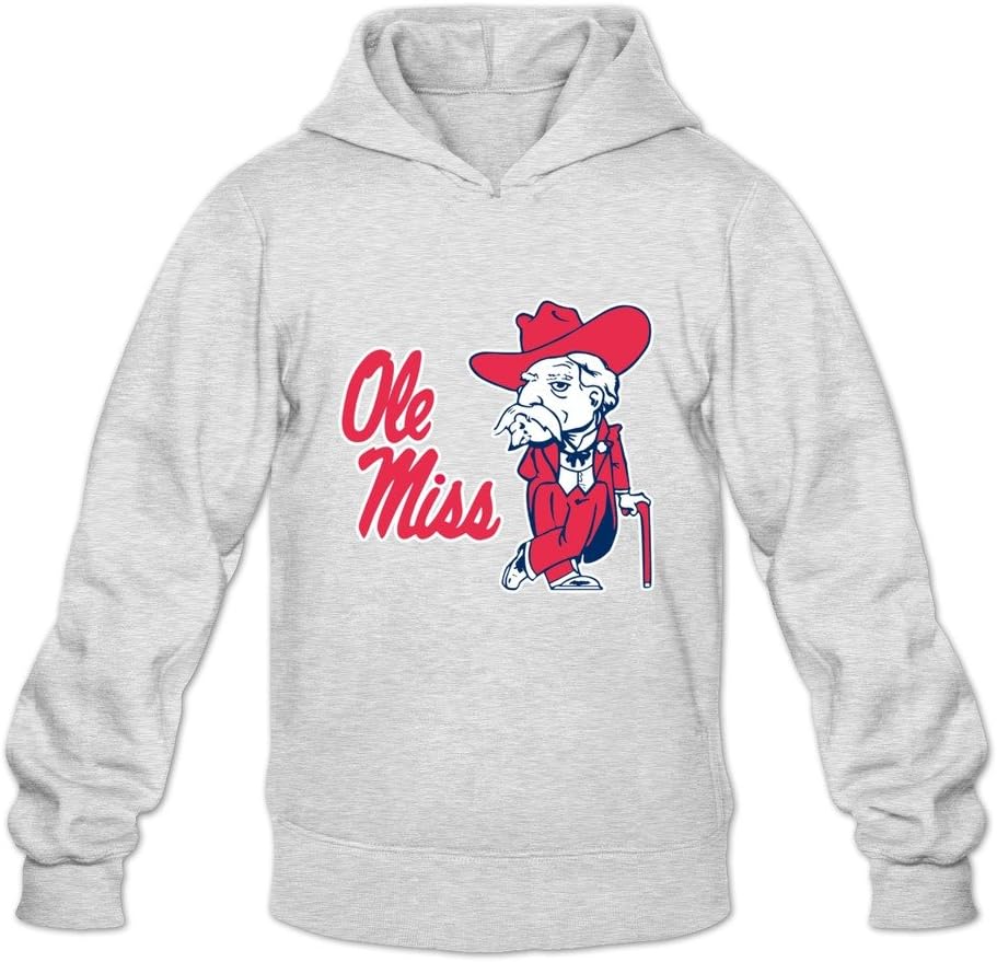 VAVD Ole Miss Rebels Man's 100% Cotton Hoodies