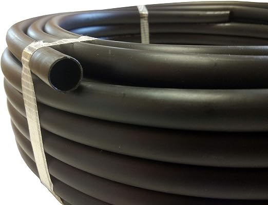Riegopro Tubería Lisa Negra para riego por Goteo 16mm. Rollo de 25 ...